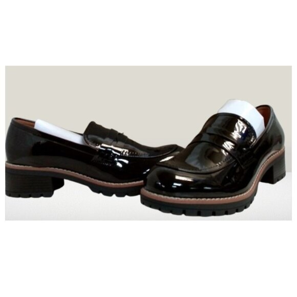 Dream Pairs  Platform Chunky Heeled Penny Loafers Sz 11 Brand New in Box - Picture 1 of 1